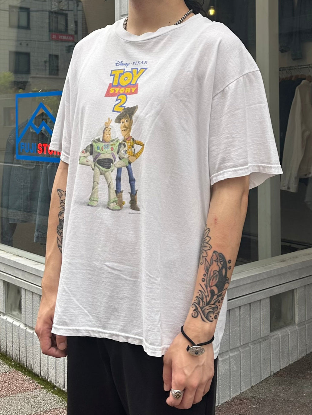 90's DISNEY/PIXAR 「TOY STORY 2」キャラクターTシャツ