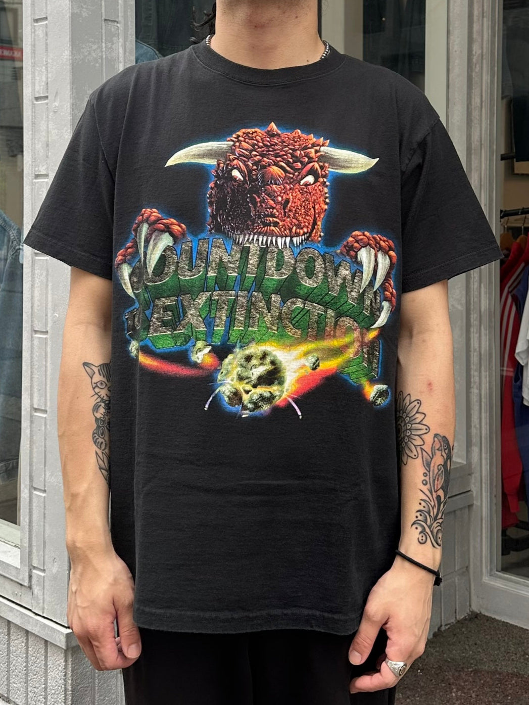 90's DISNEY 「Animal Kingdom」USA製 キャラクターTシャツ
