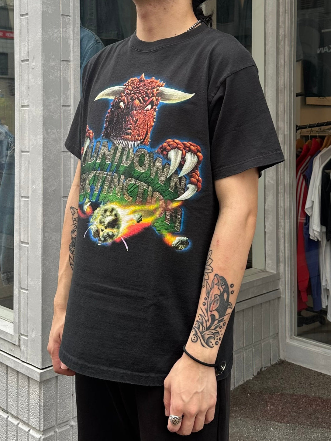 90's DISNEY 「Animal Kingdom」USA製 キャラクターTシャツ