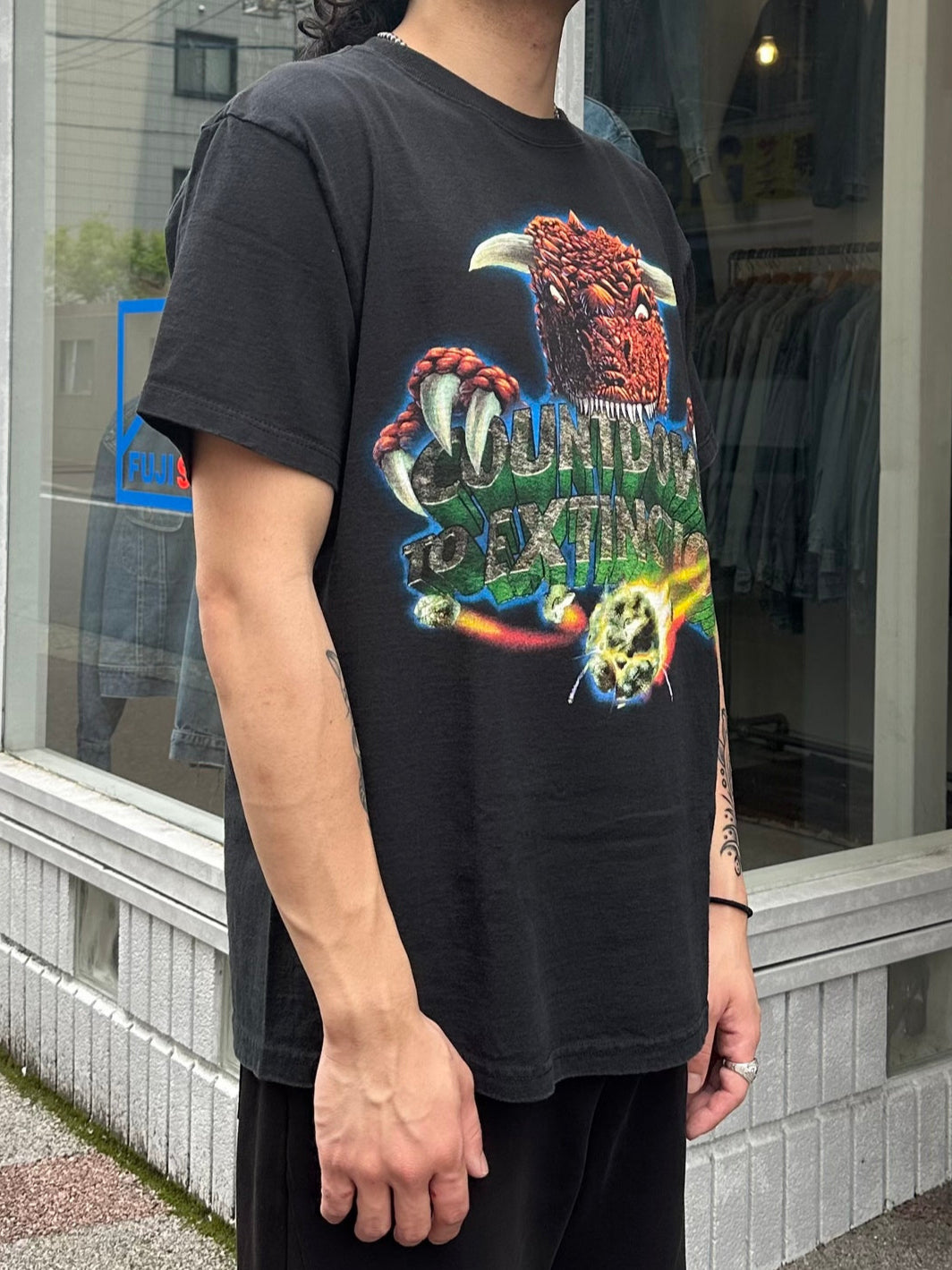 90's DISNEY 「Animal Kingdom」USA製 キャラクターTシャツ