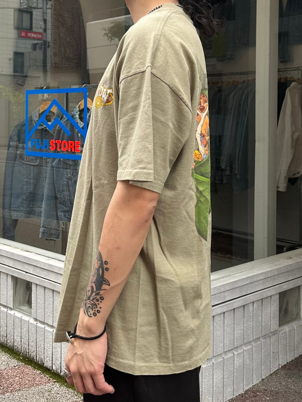 90's DISNEY 「Lion King」USA製 キャラクターTシャツ