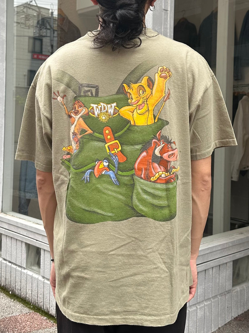 90's DISNEY 「Lion King」USA製 キャラクターTシャツ