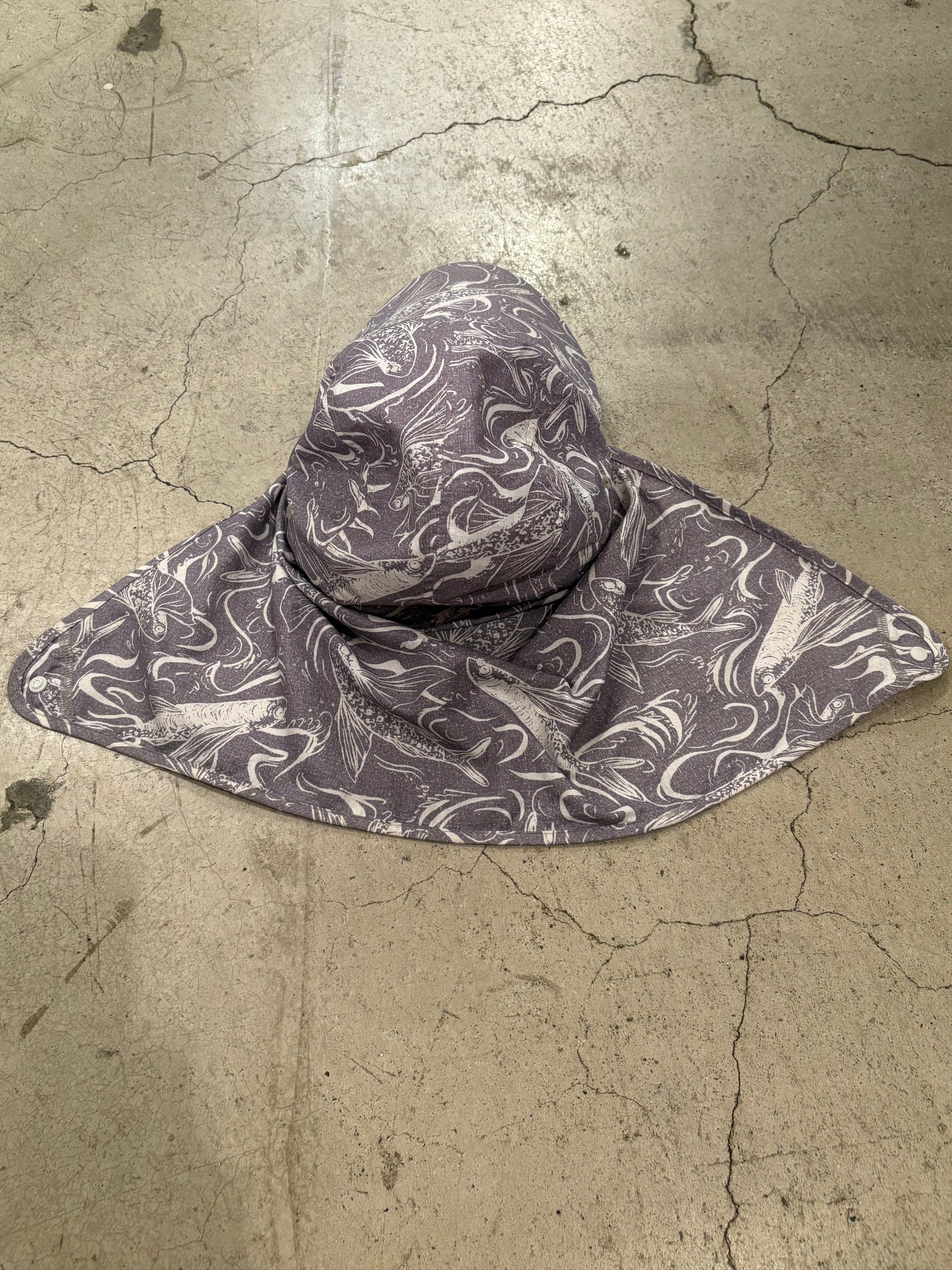 00's PATAGONIA「Bimini Stretch Fit Cap」トビウオ柄 キャップ