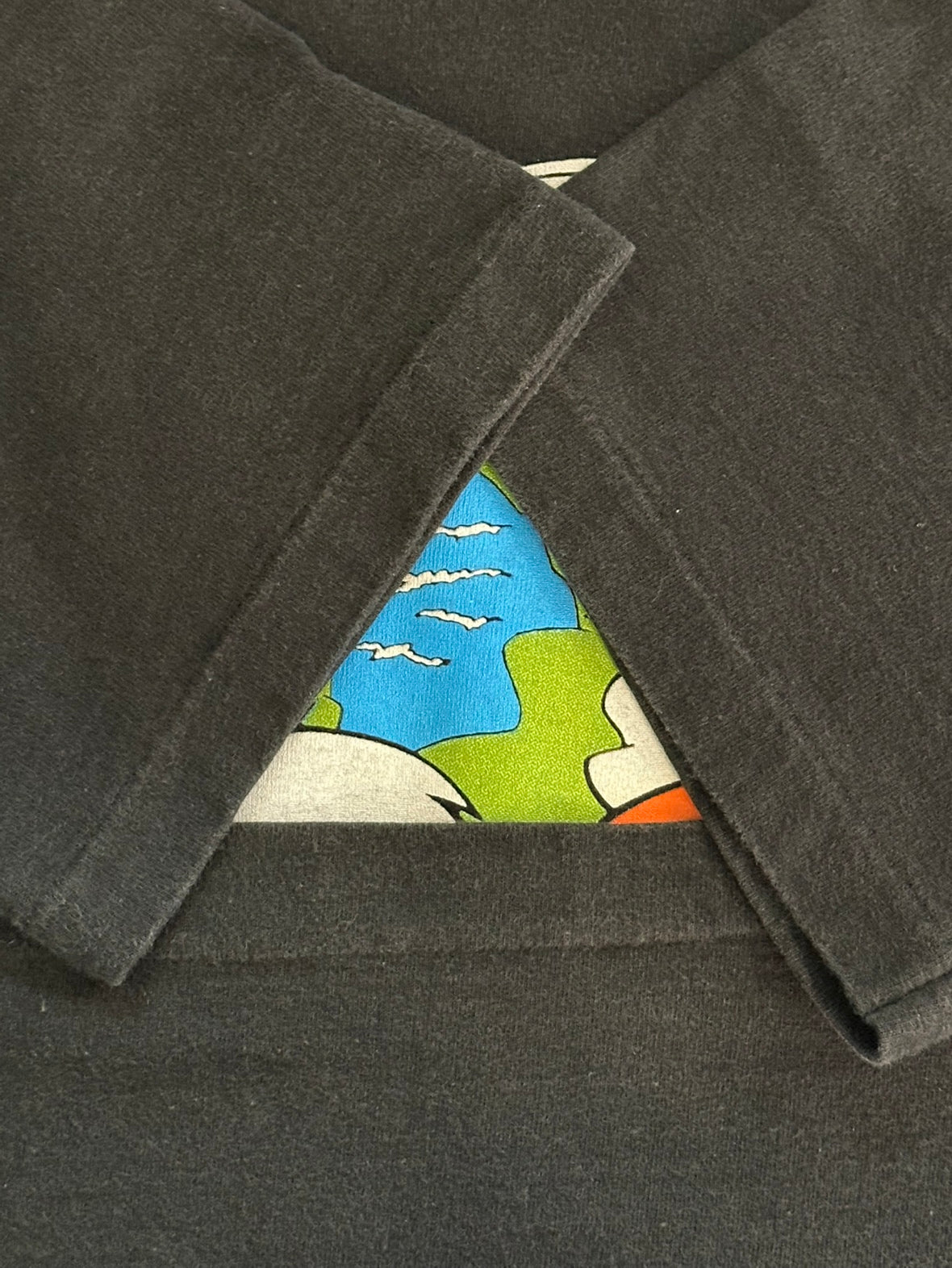 90's FLINTSTONE 「Pebbles&BamBam」USA製 キャラクターTシャツ