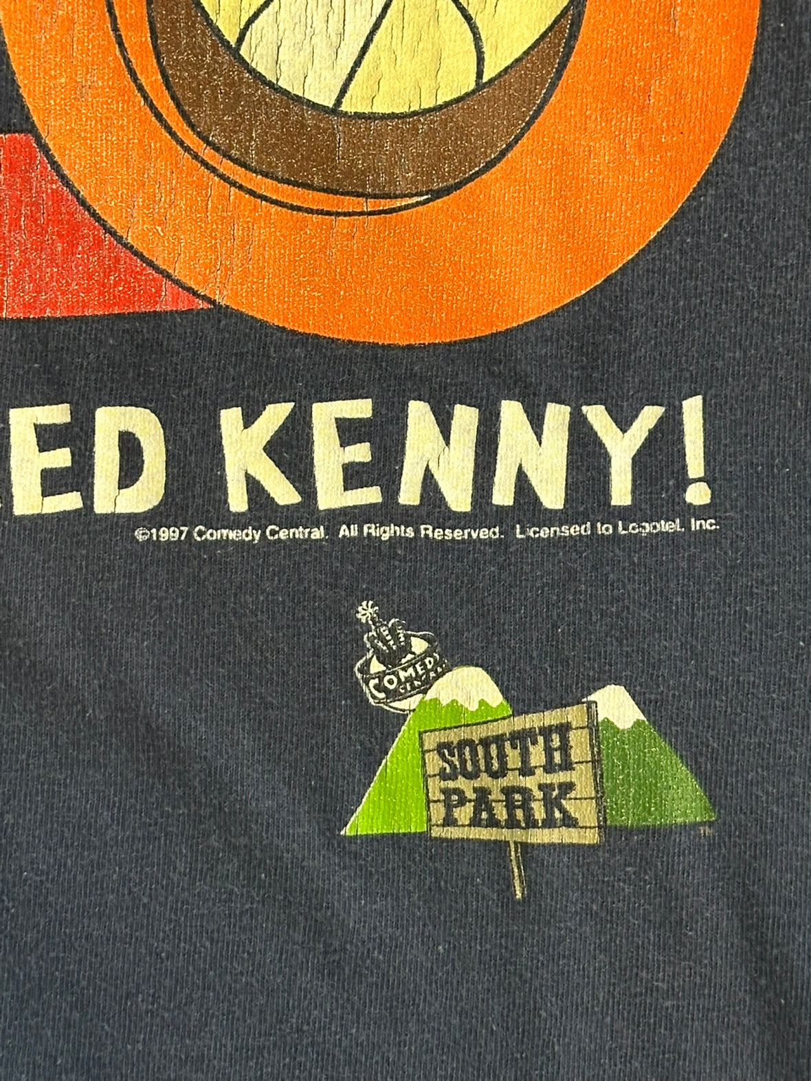 90's SOUTH PARK 「Cartman・Kenny・キャラクターTシャツ