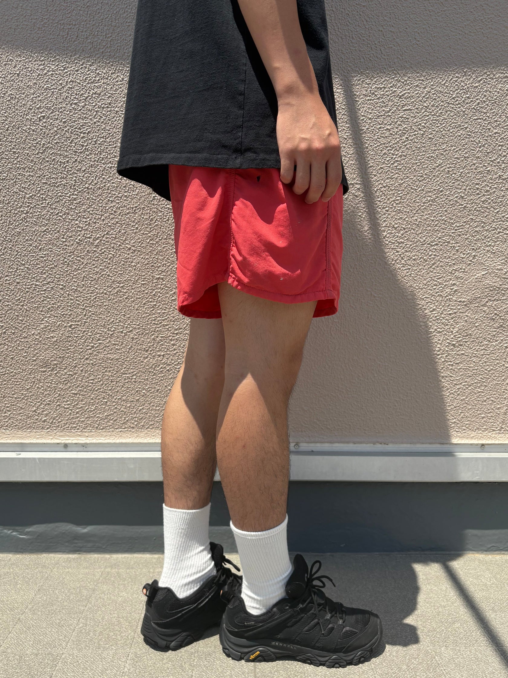 90's PATAGONIA「River Shorts Rose Pink」USA製 ナイロンショーツ
