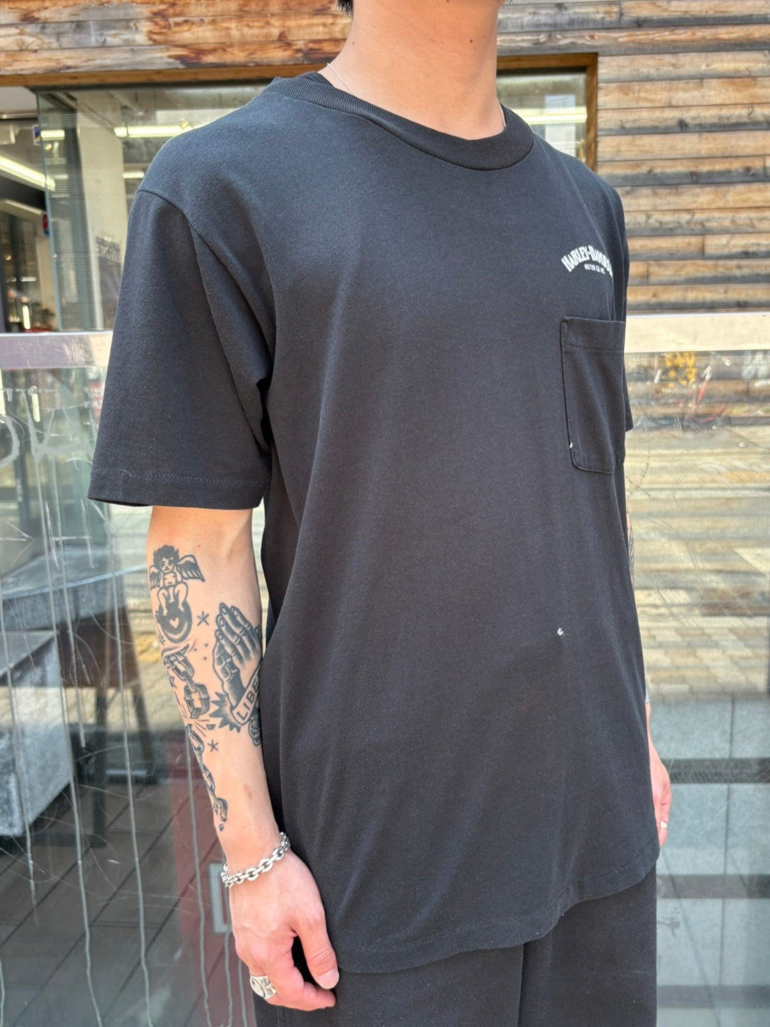 90's HARLEY-DAVIDSON「EMPLOYEE PARTICIPATIVE ACTION PROGRAM」USA製 ハーレーTシャツ