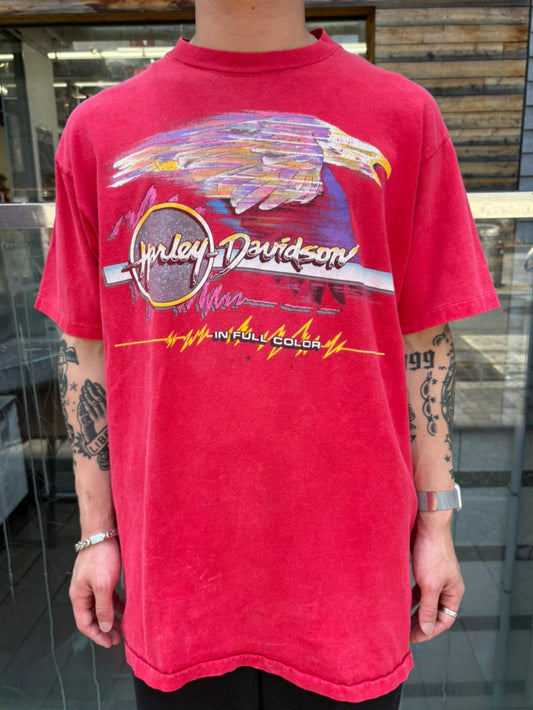 90's HARLEY-DAVIDSON「Black Hills Eagle」ハーレーTシャツ