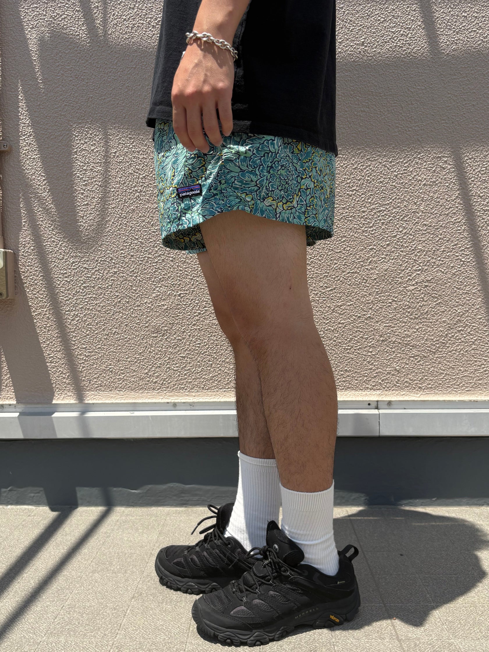00's PATAGONIA「Baggies Shorts Flower」ナイロンショーツ