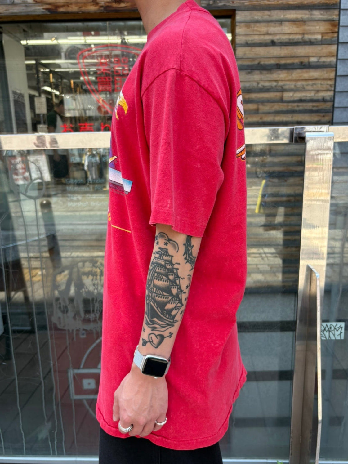 90's HARLEY-DAVIDSON「Black Hills Eagle」ハーレーTシャツ