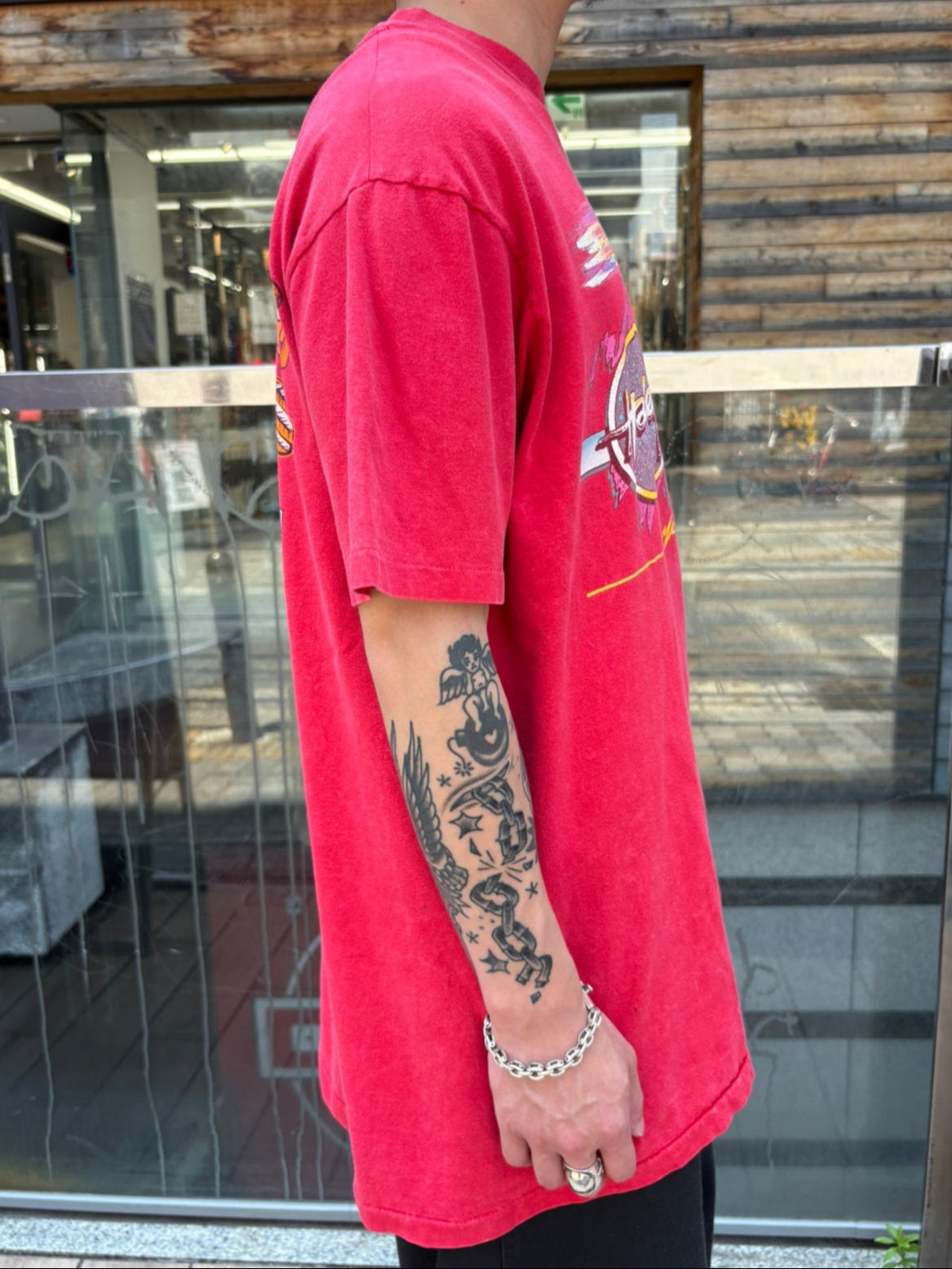 90's HARLEY-DAVIDSON「Black Hills Eagle」ハーレーTシャツ