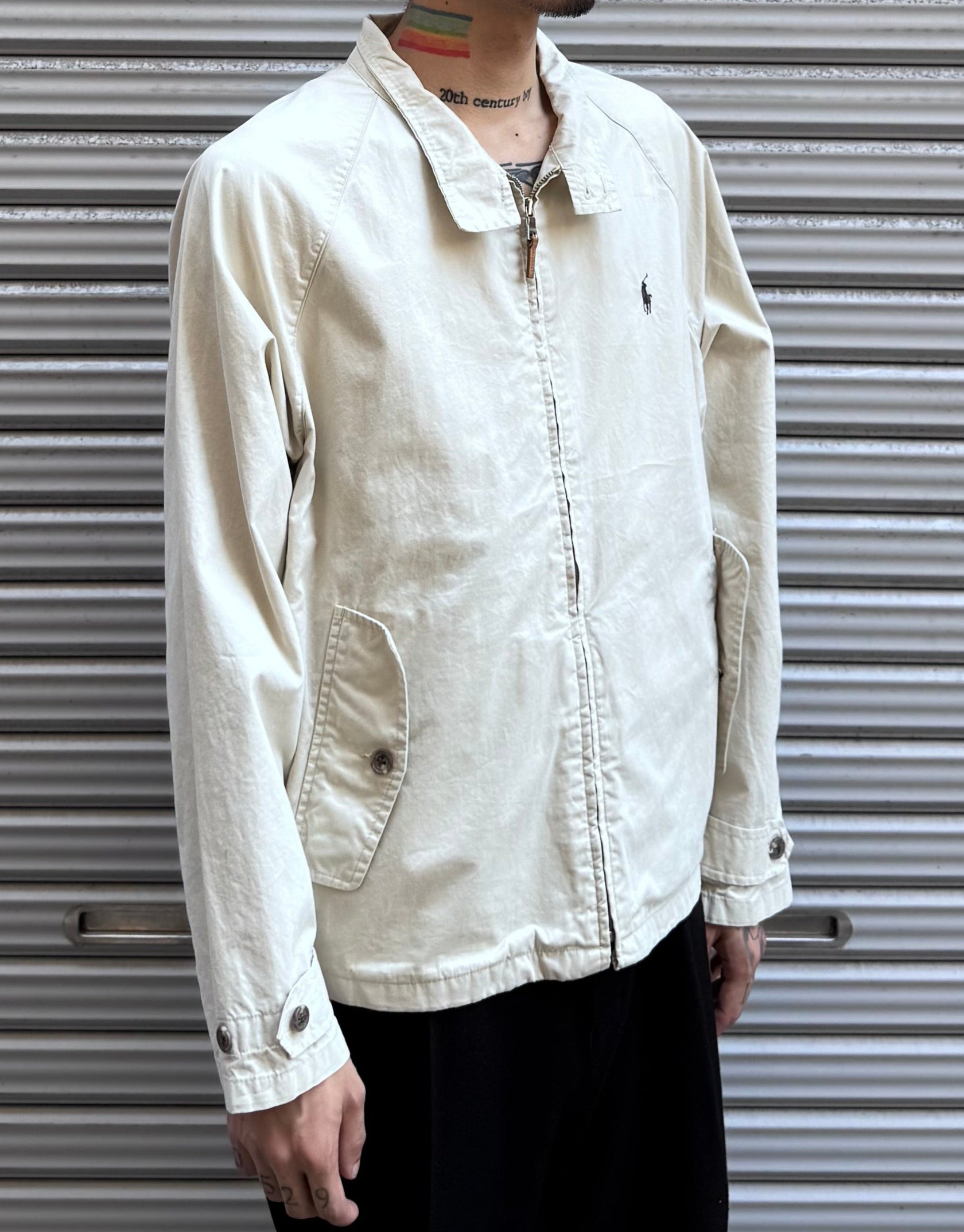 90's Ralph Lauren「raglan sleeves」スイングジャケット