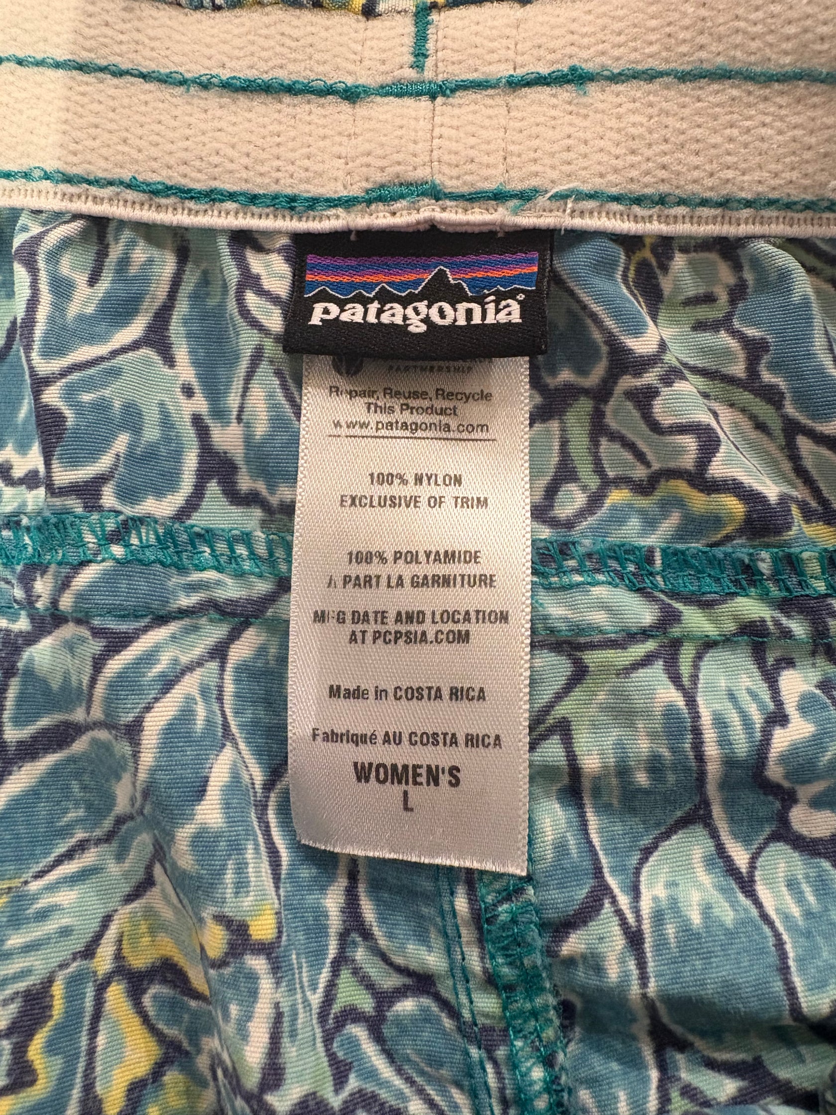 00's PATAGONIA「Baggies Shorts Flower」ナイロンショーツ