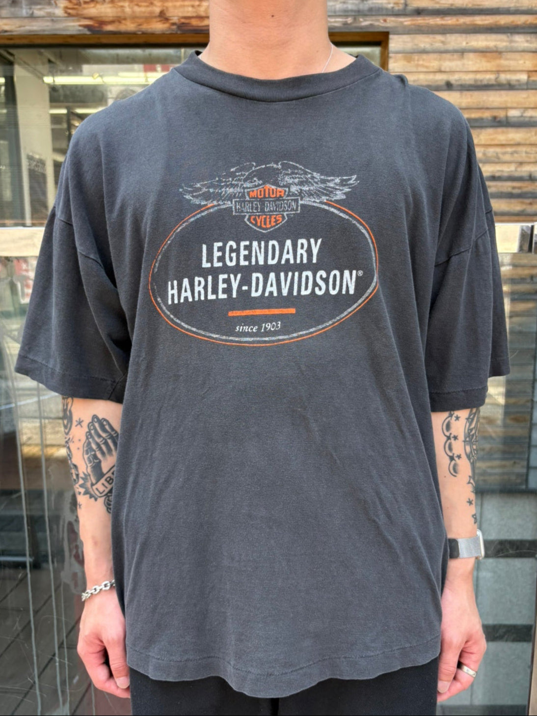 90's HARLEY-DAVIDSON「Legendary」ハーレーTシャツ