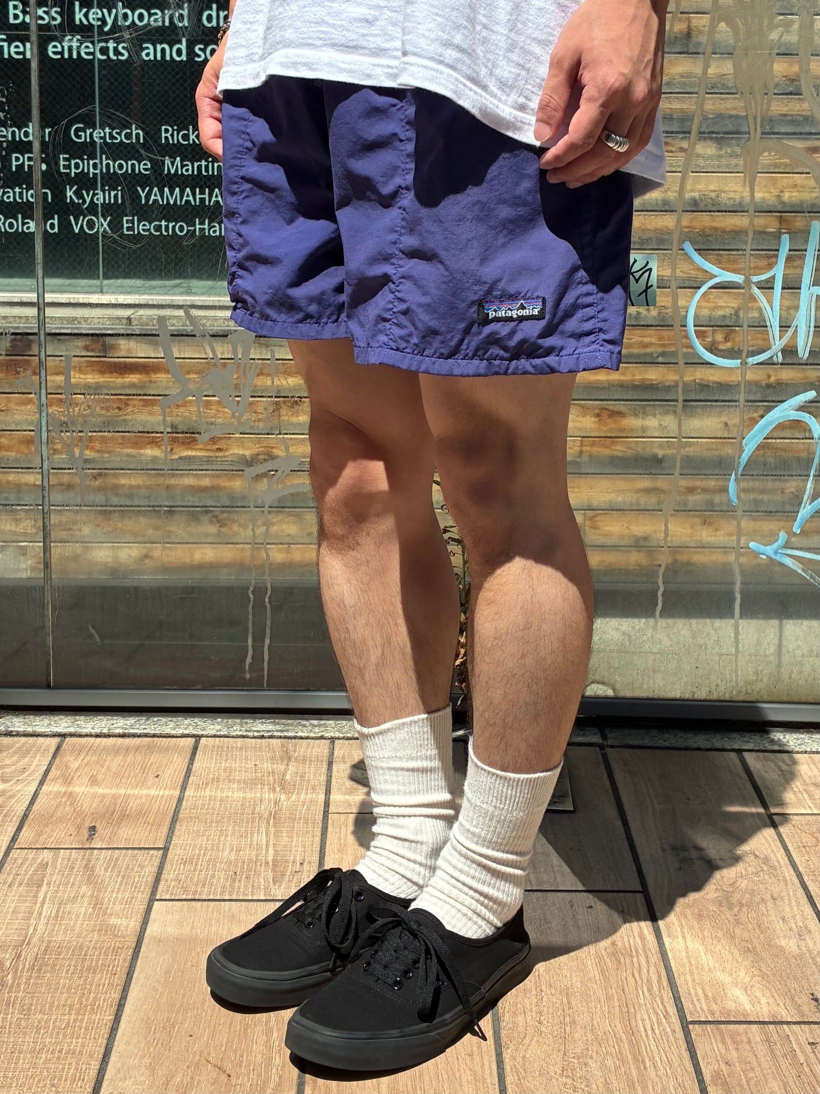 00's PATAGONIA「Baggies Lights」 ナイロンショーツ