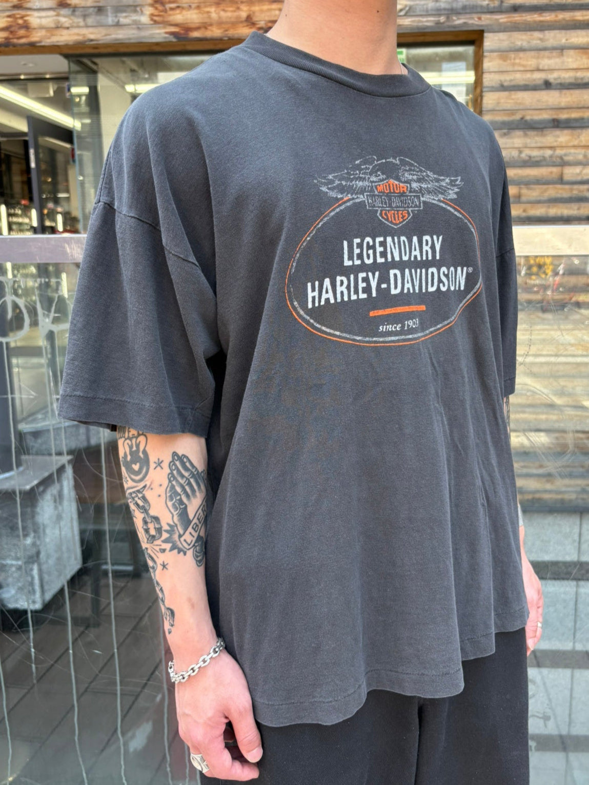 90's HARLEY-DAVIDSON「Legendary」ハーレーTシャツ