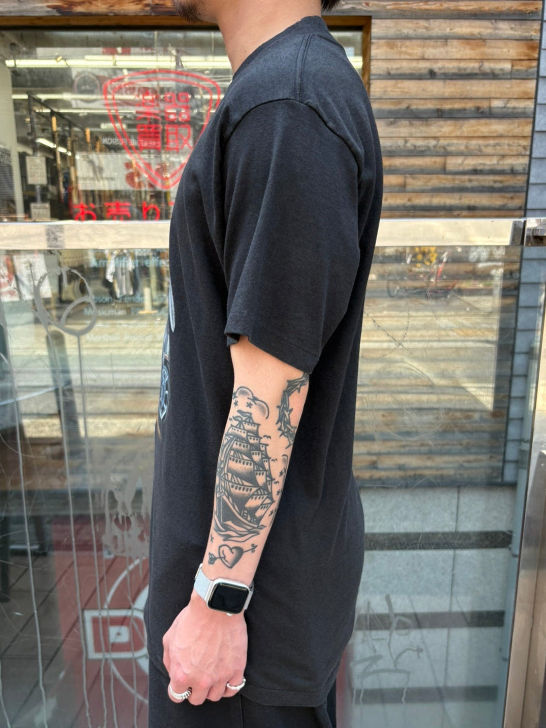 90's HARLEY-DAVIDSON「Eagle&Bike」USA製 ハーレーTシャツ