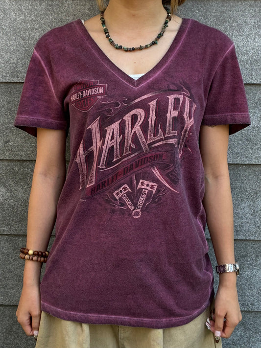 10's「Harley-Davidso」ハーレーTシャツ