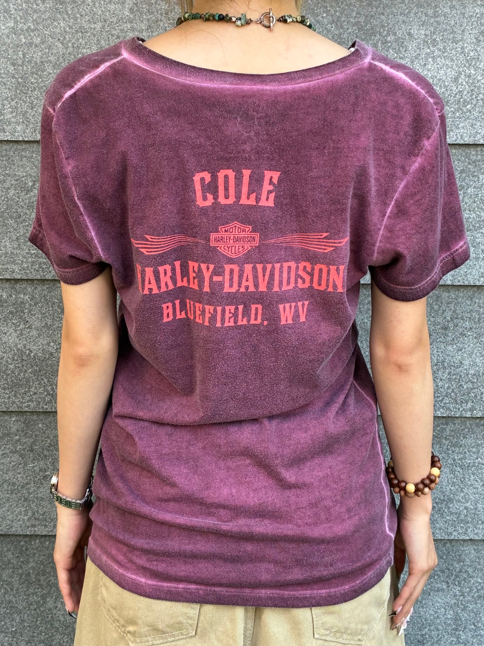 10's「Harley-Davidso」ハーレーTシャツ