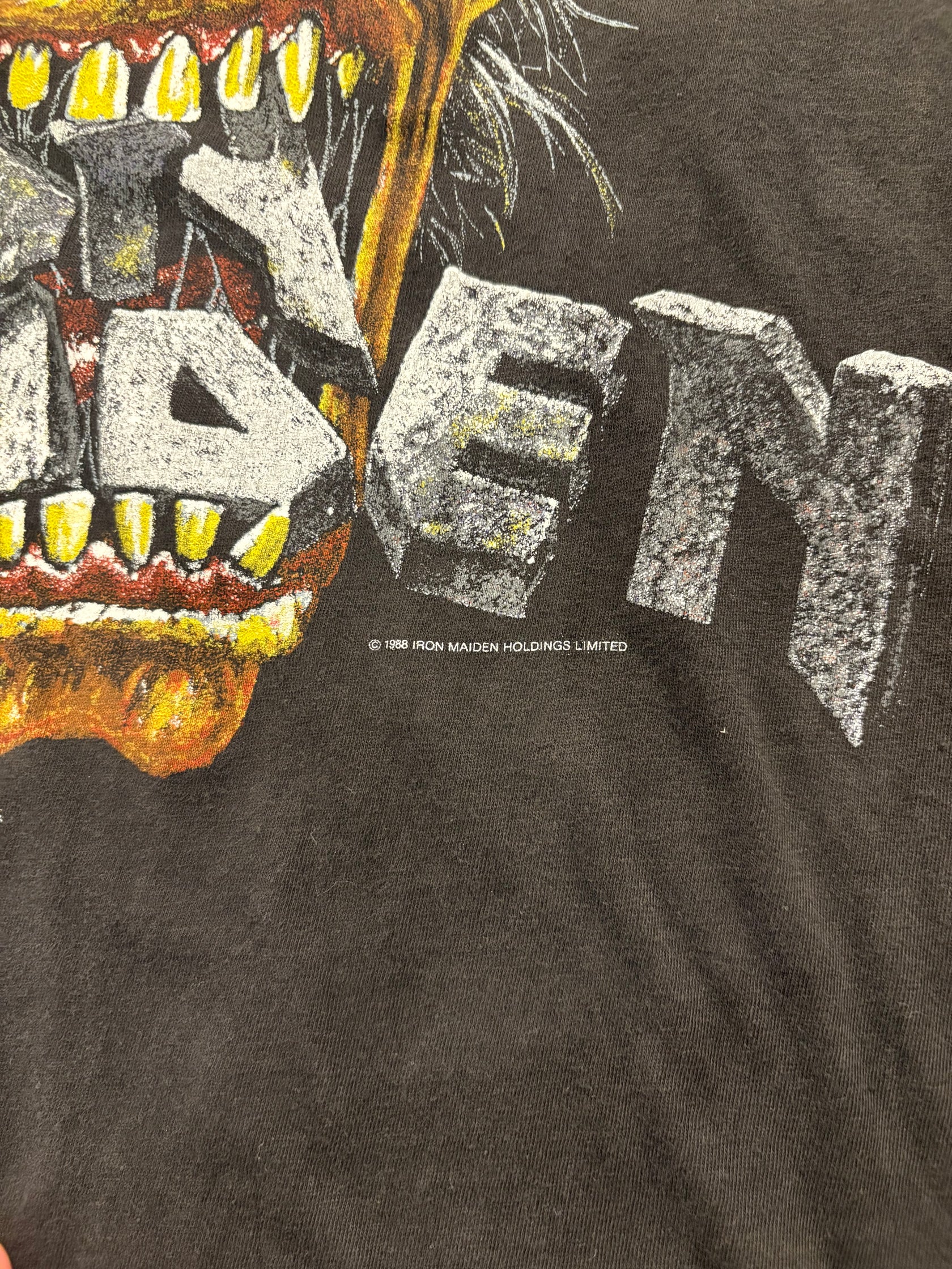 80's ILON MAIDEN「Seventh Son of a Seventh Son」 バンドTシャツ
