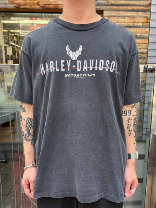 90's HARLEY-DAVIDSON「Eagle」USA製 ハーレーTシャツ