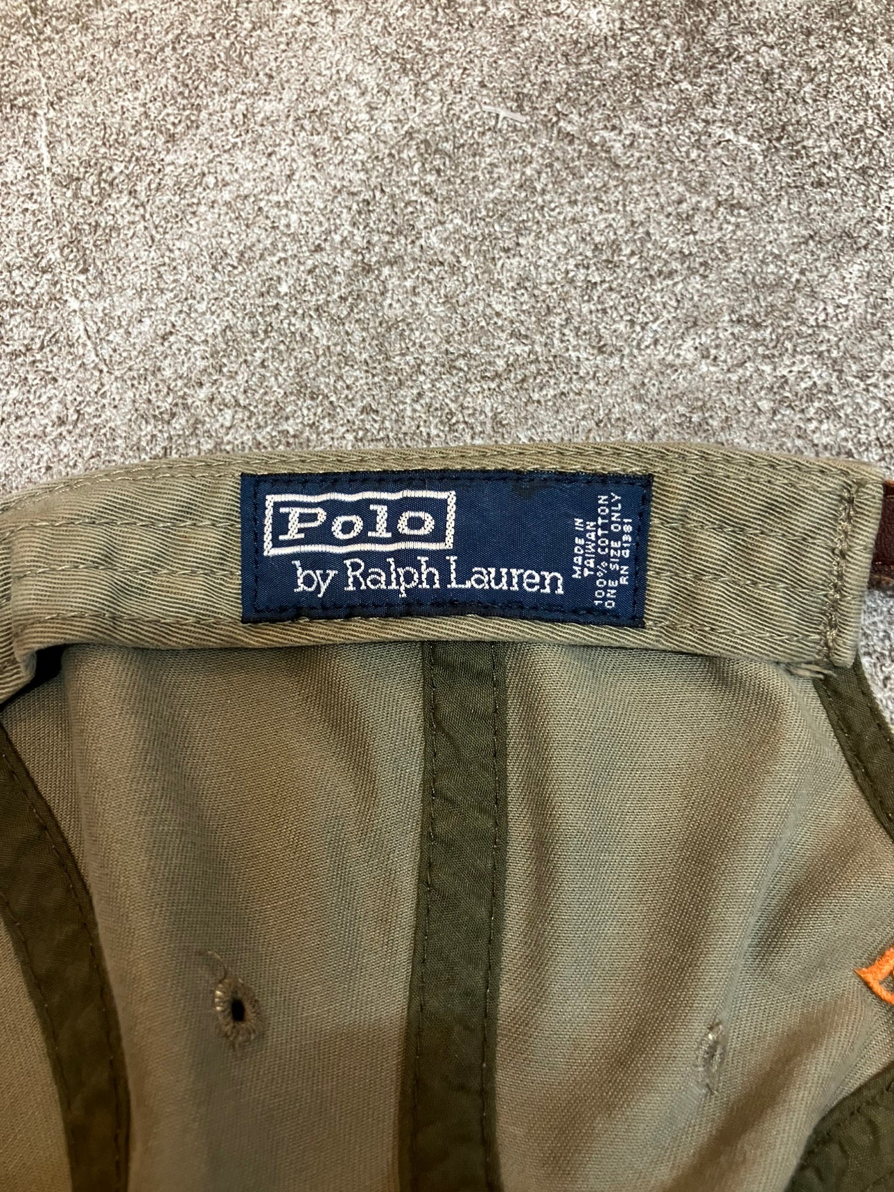 90's RALPH LAUREN「COTTON CHINO CAP」キャップ
