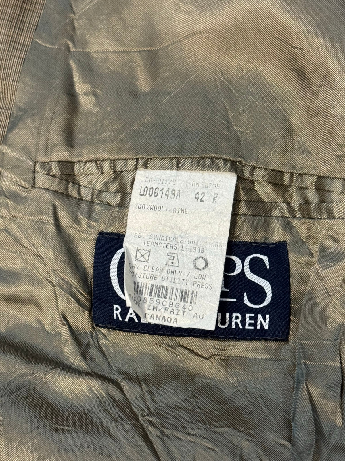 90's CHAPS テーラードジャケット