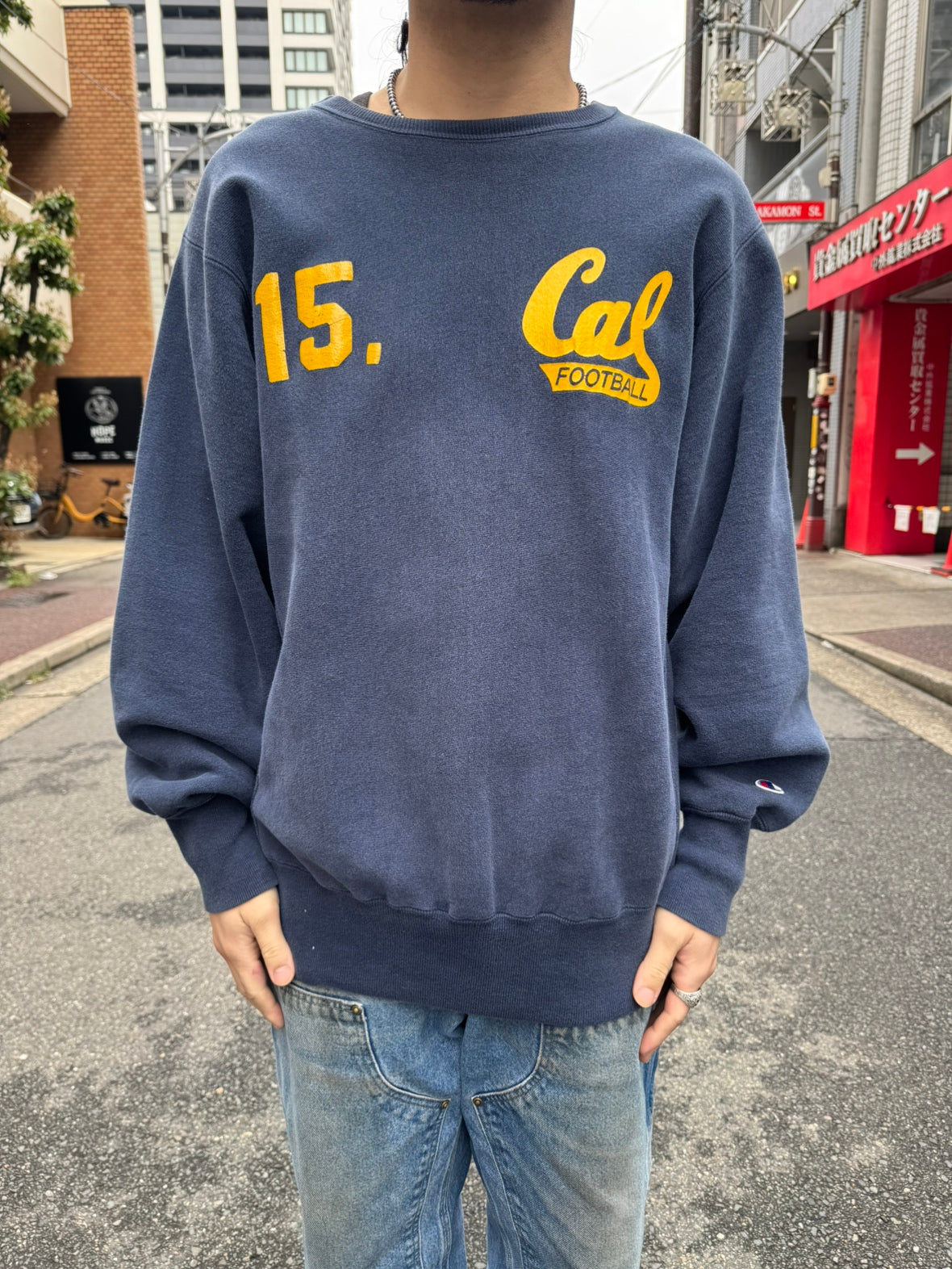 90's CHAMPION 「university of California Berkeley」Reverse Weave カレッジスウェット