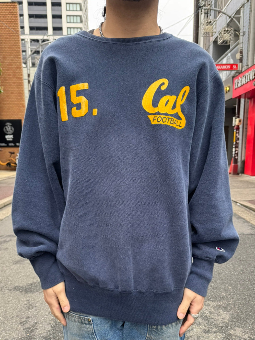 90's CHAMPION 「university of California Berkeley」Reverse Weave  カレッジスウェット