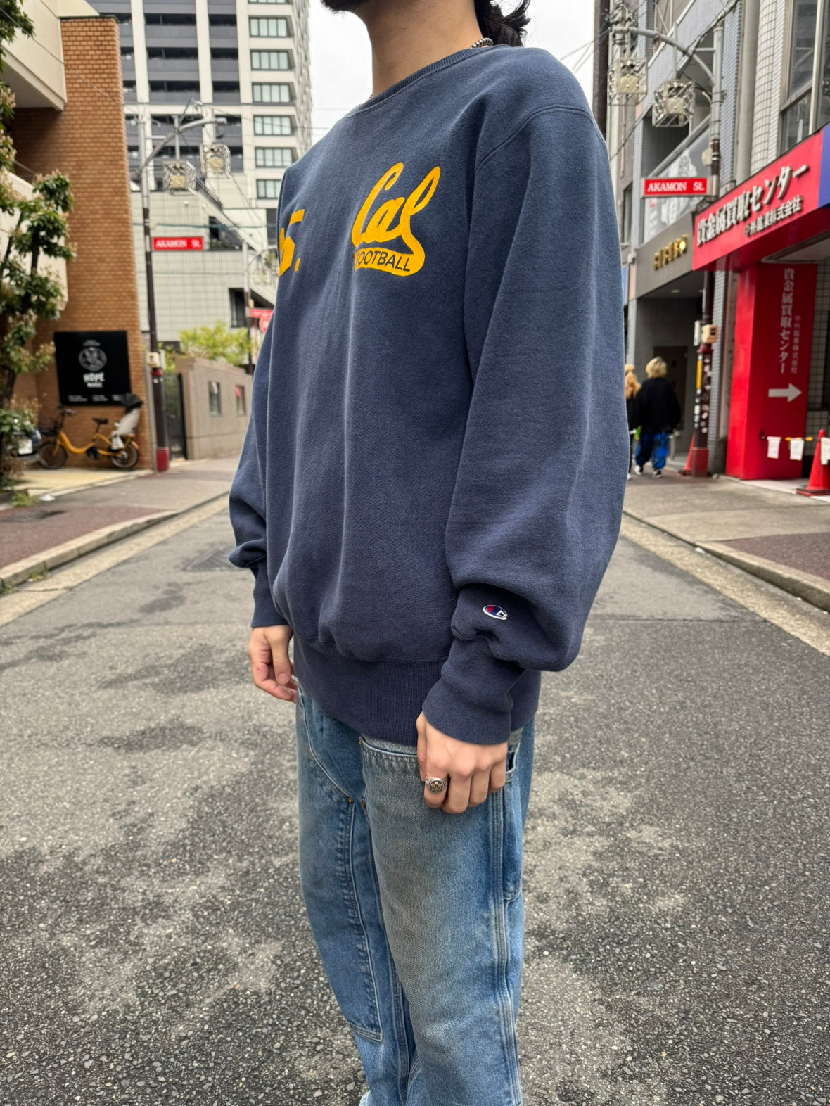 90's CHAMPION 「university of California Berkeley」Reverse Weave カレッジスウェット