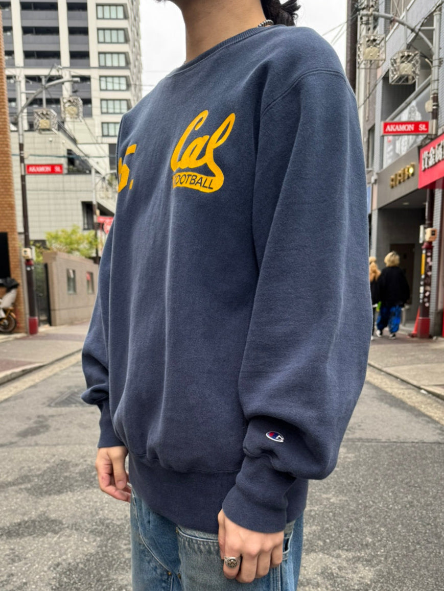 90's CHAMPION 「university of California Berkeley」Reverse Weave  カレッジスウェット