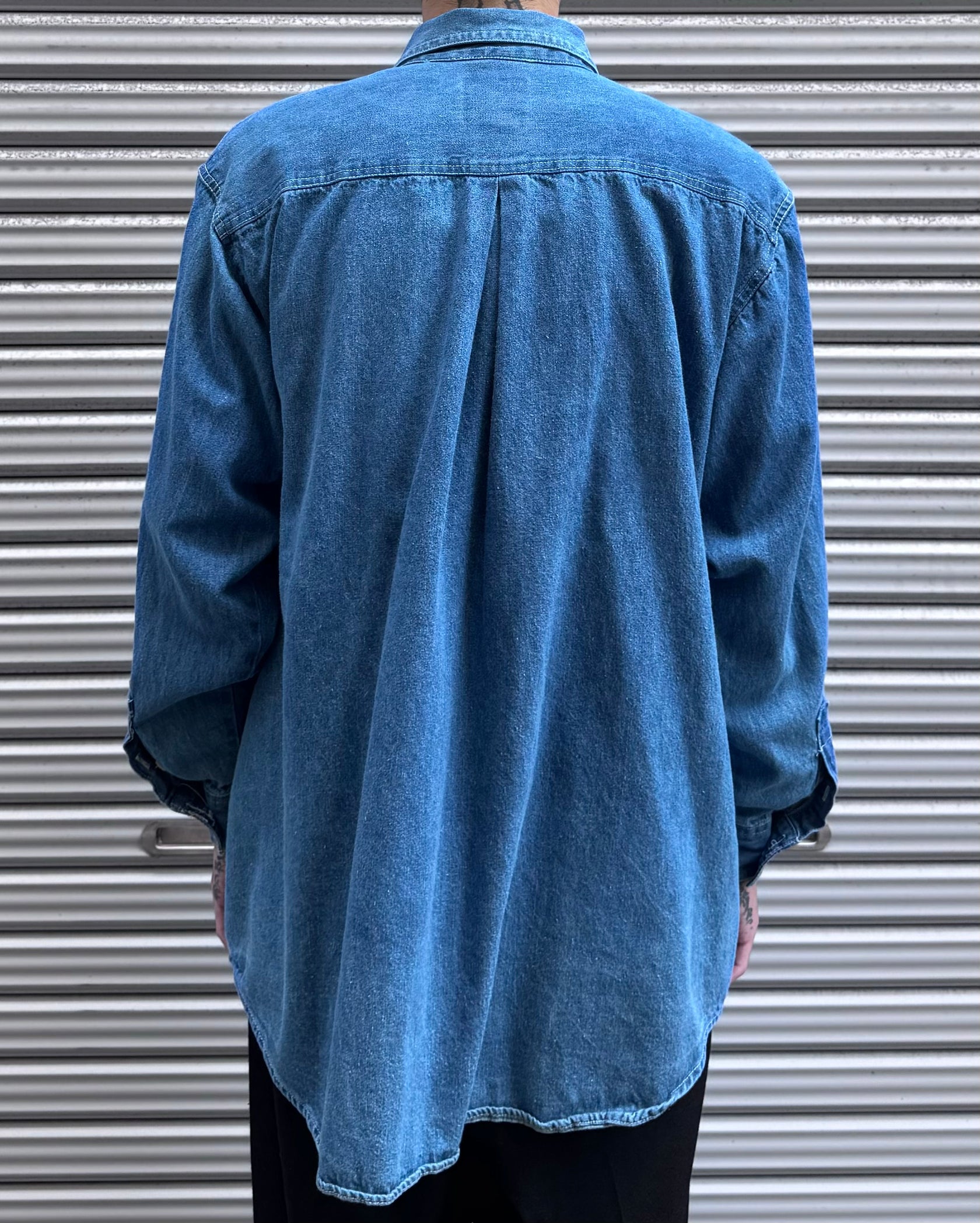 90’s MARLBORO USA製 デニムシャツ