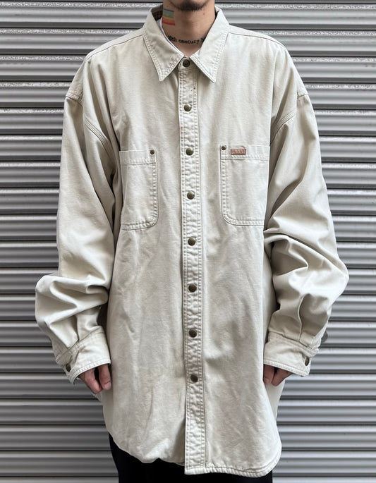 00's Carhartt「裏地付き」ダックシャツ