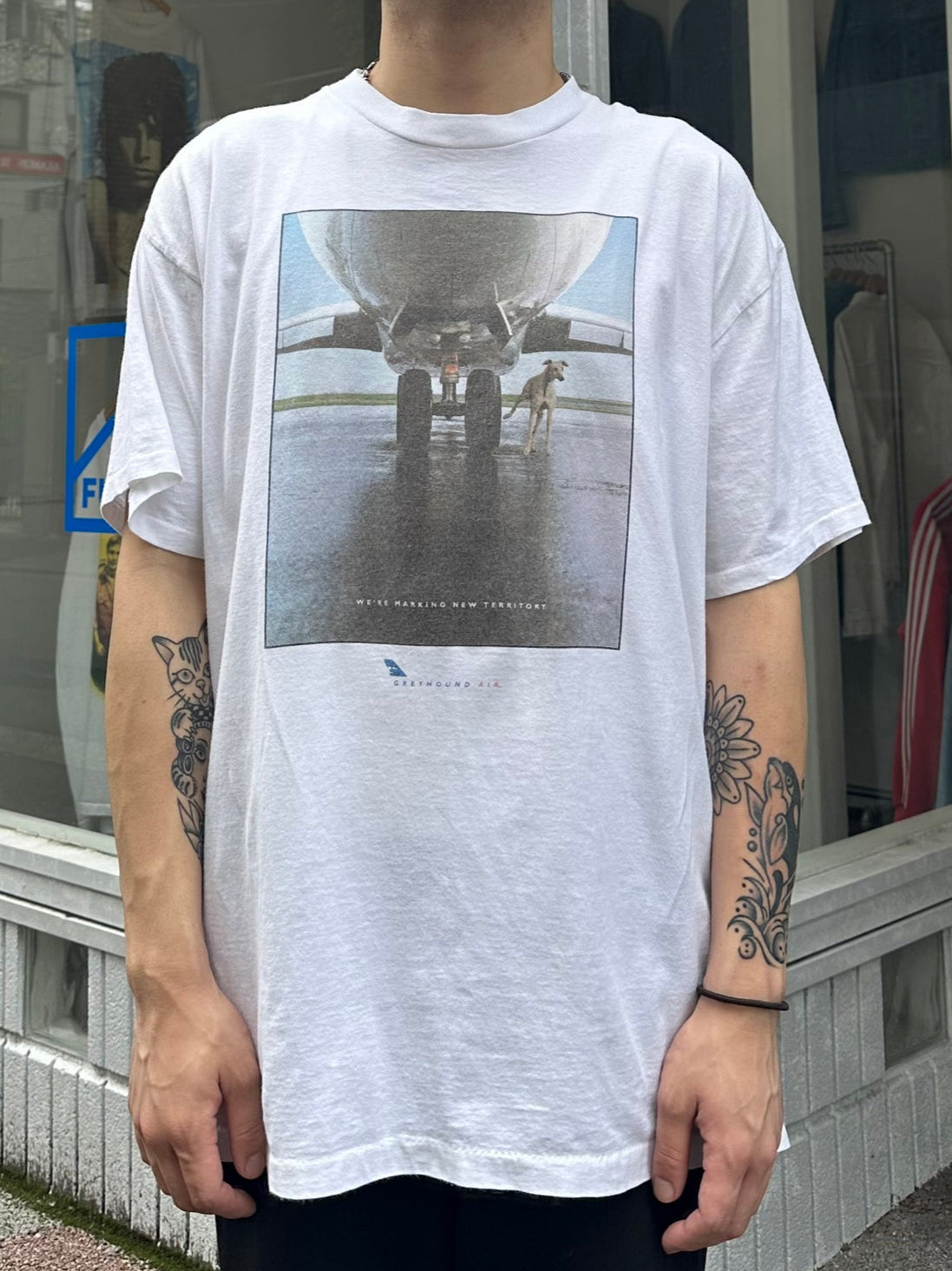 90's GREYHOUND 企業Tシャツ