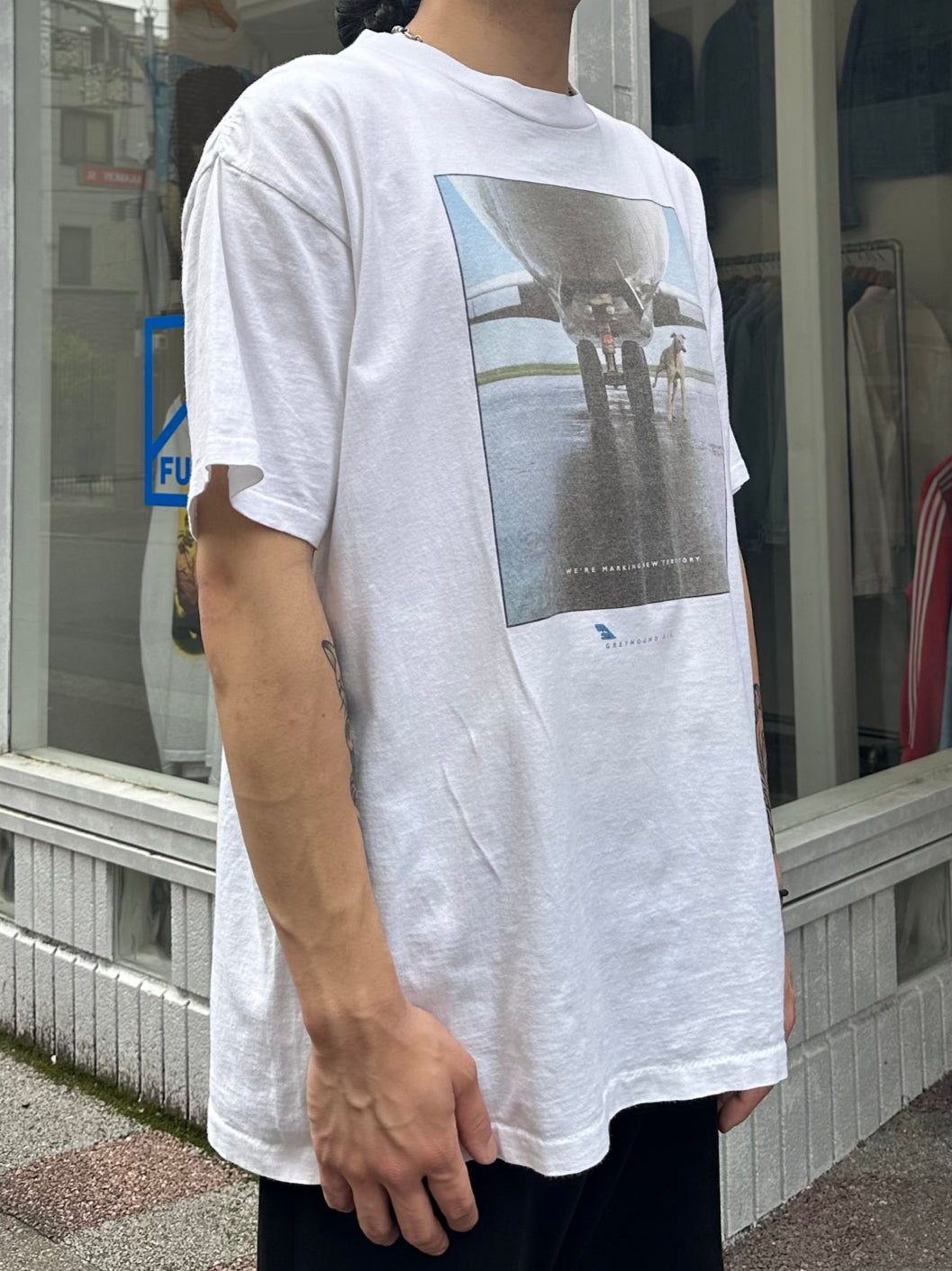 90's GREYHOUND 企業Tシャツ