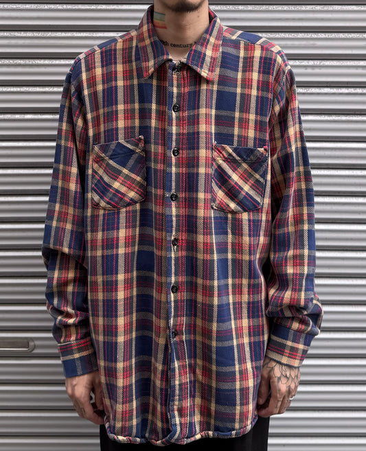 80's Flannel Check Shirt チェックネルシャツ