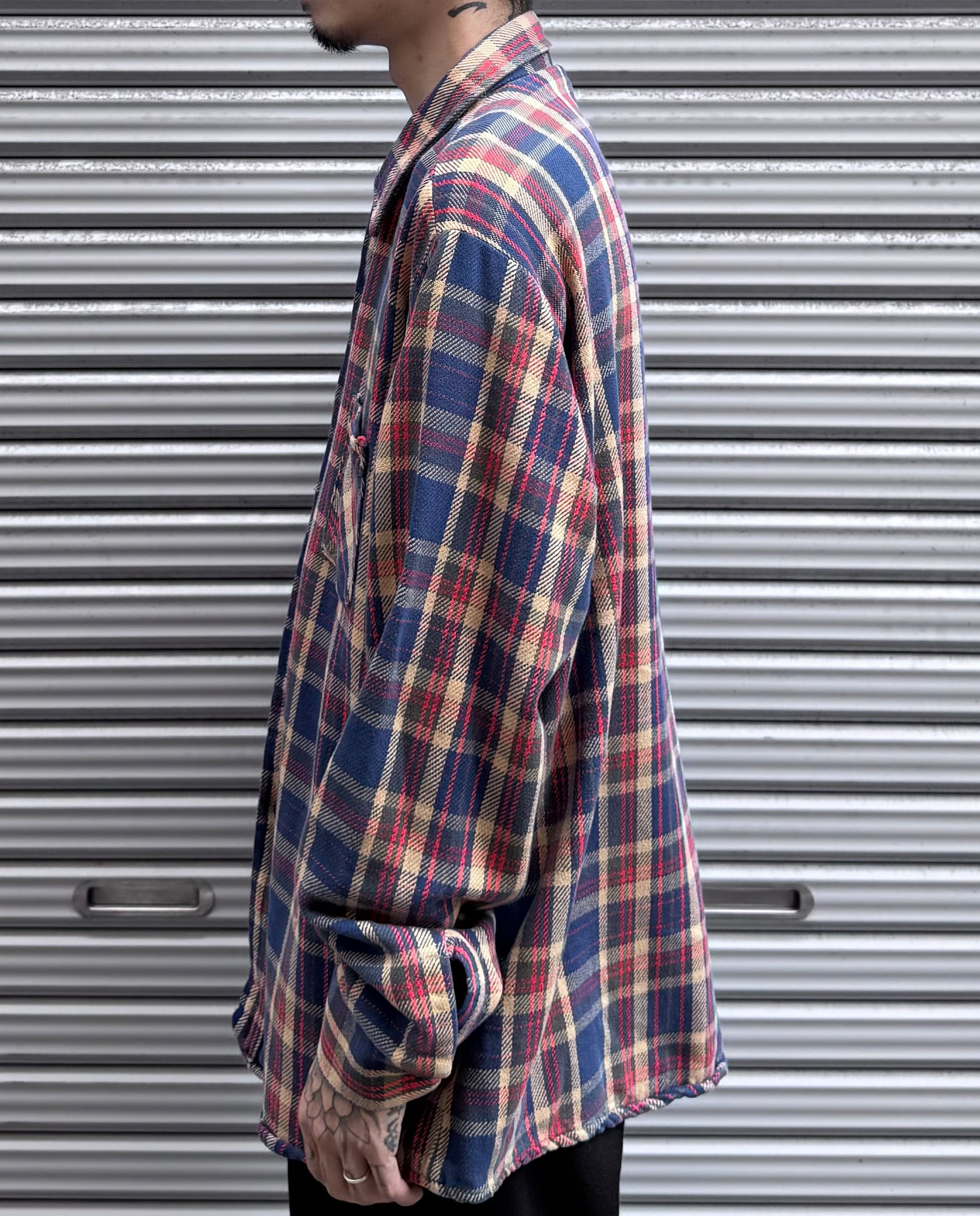 80's Flannel Check Shirt チェックネルシャツ