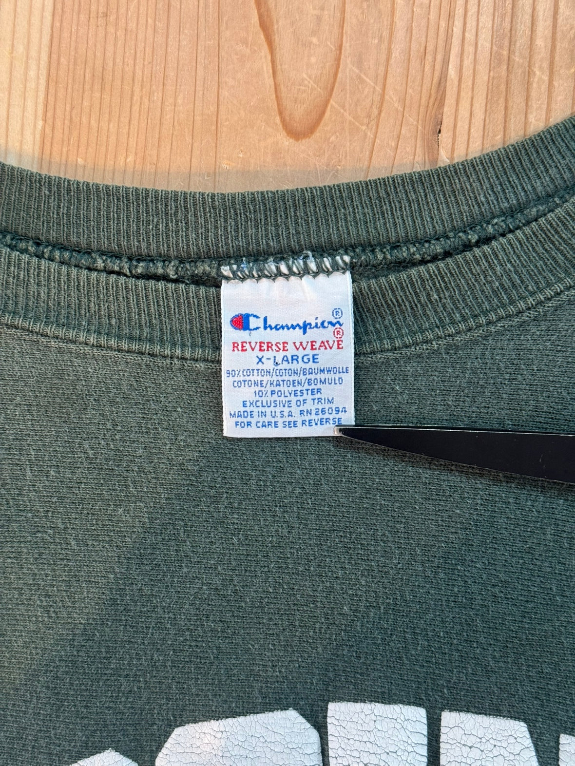 90's CHAMPION REVERS WEAVE "VIRGINIA"スウェット