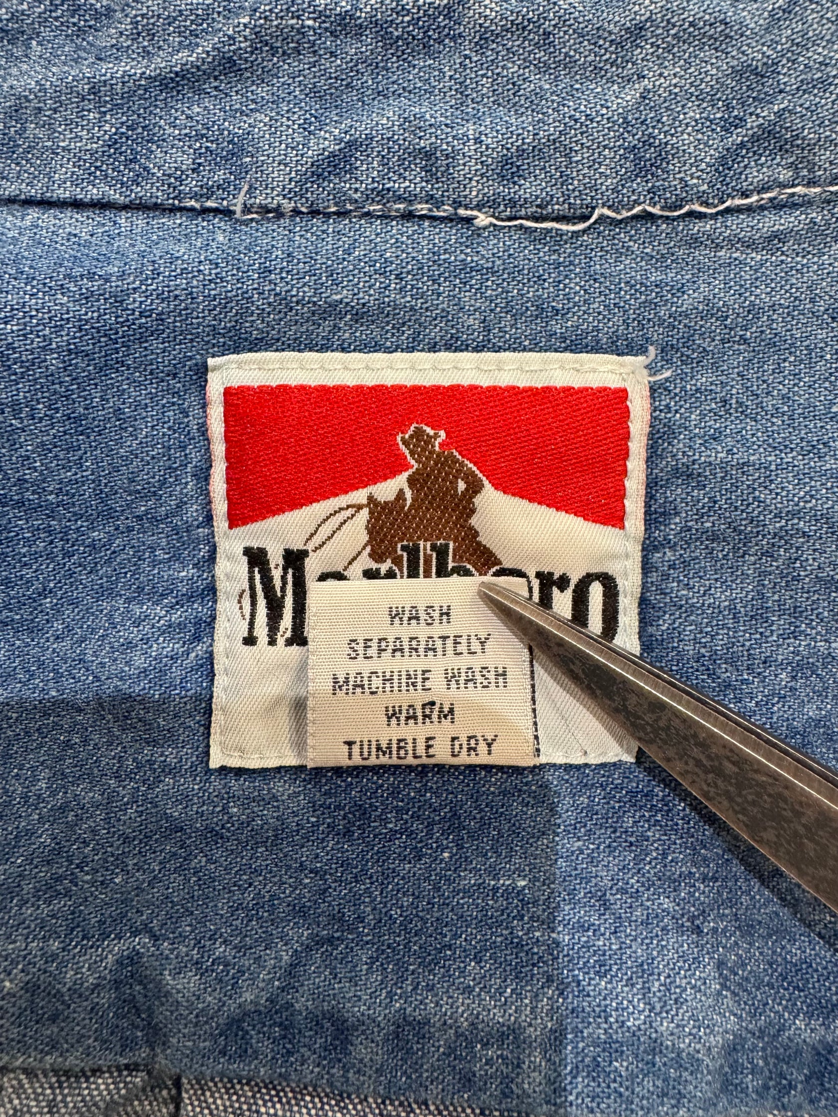 90’s MARLBORO USA製 デニムシャツ