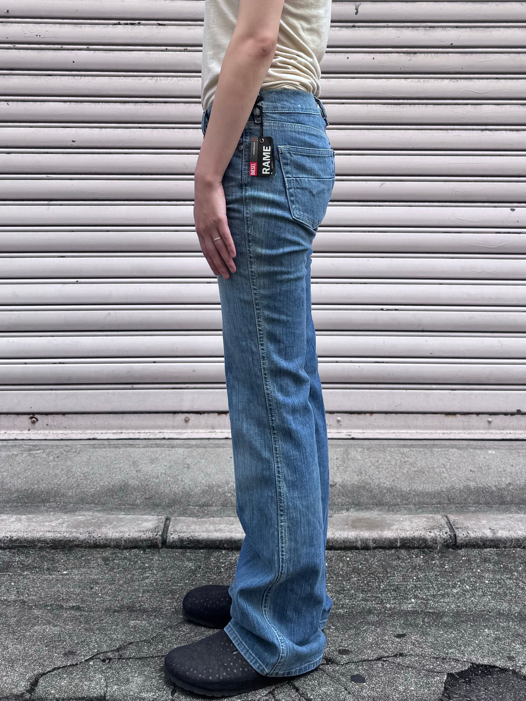 00’s DIESEL「0010AD」イタリア製 デニムフレアパンツ