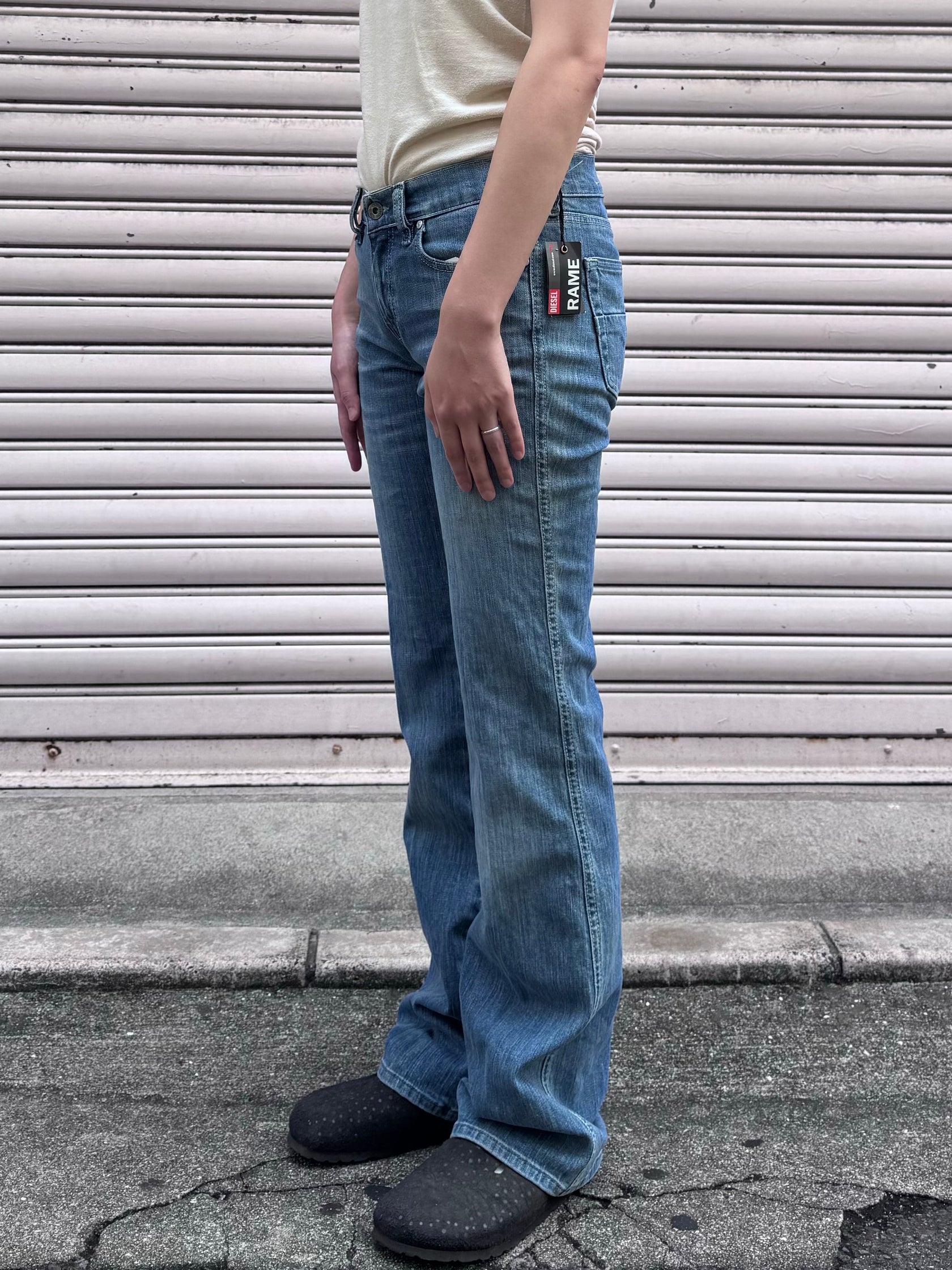 00’s DIESEL「0010AD」イタリア製 デニムフレアパンツ