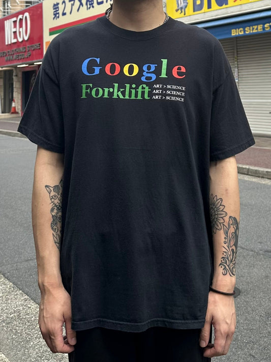 00's GOOGLE「Forklift」企業Tシャツ