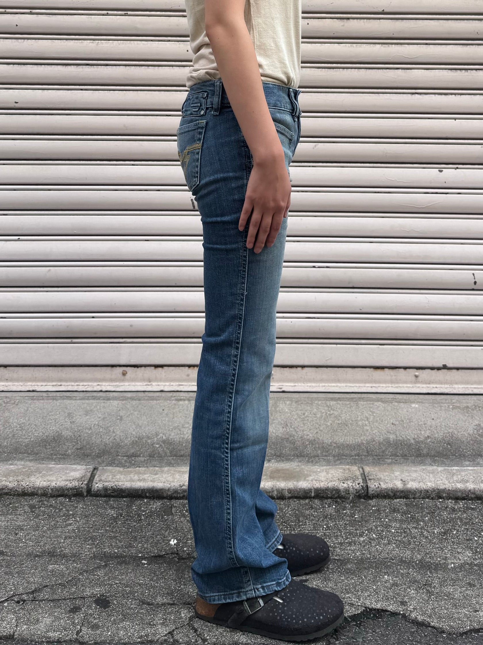 00’s DIESEL「0010M8」イタリア製 デニムフレアパンツ