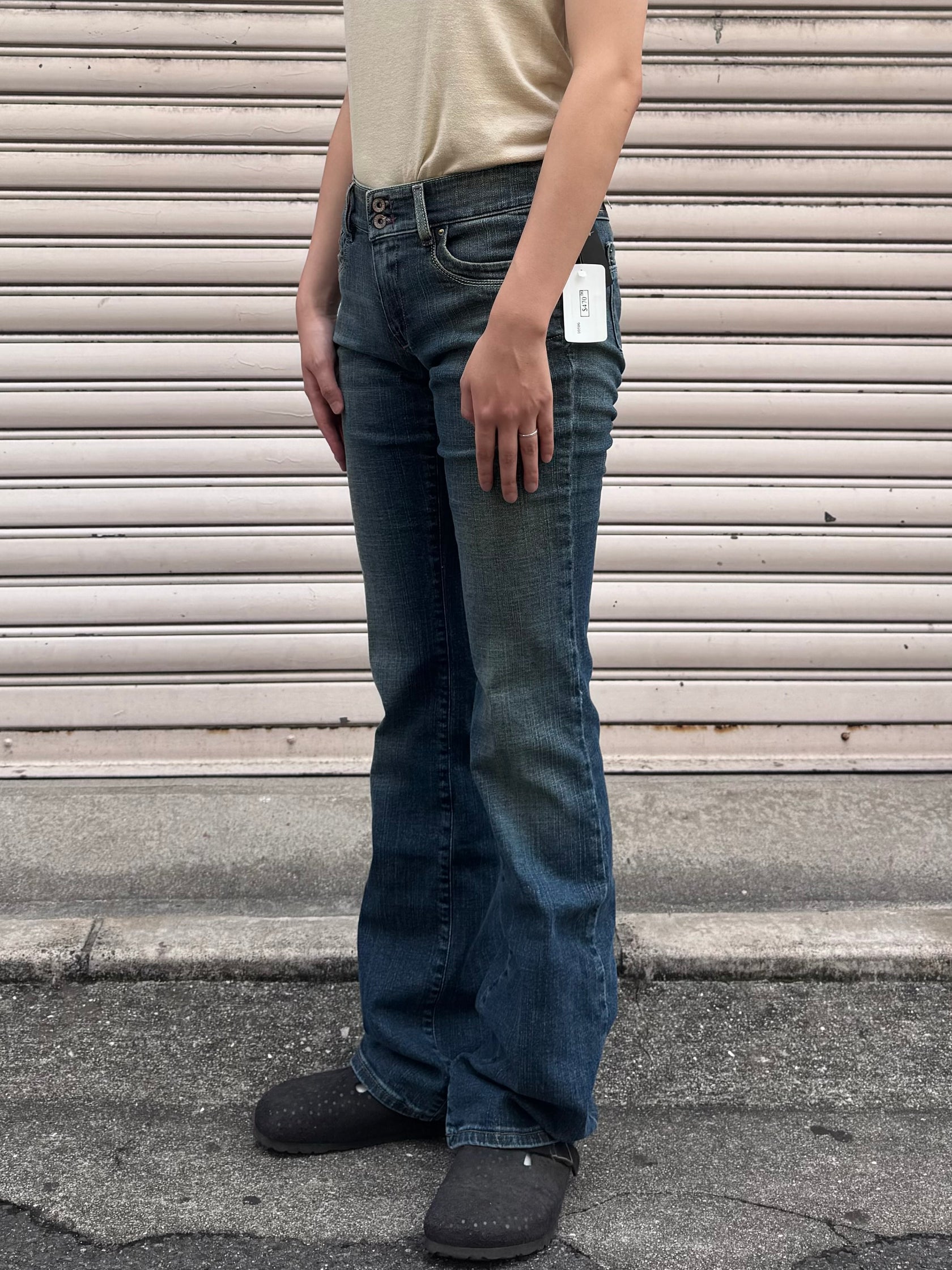 00’s DIESEL「0010MJ」イタリア製 デニムフレアパンツ