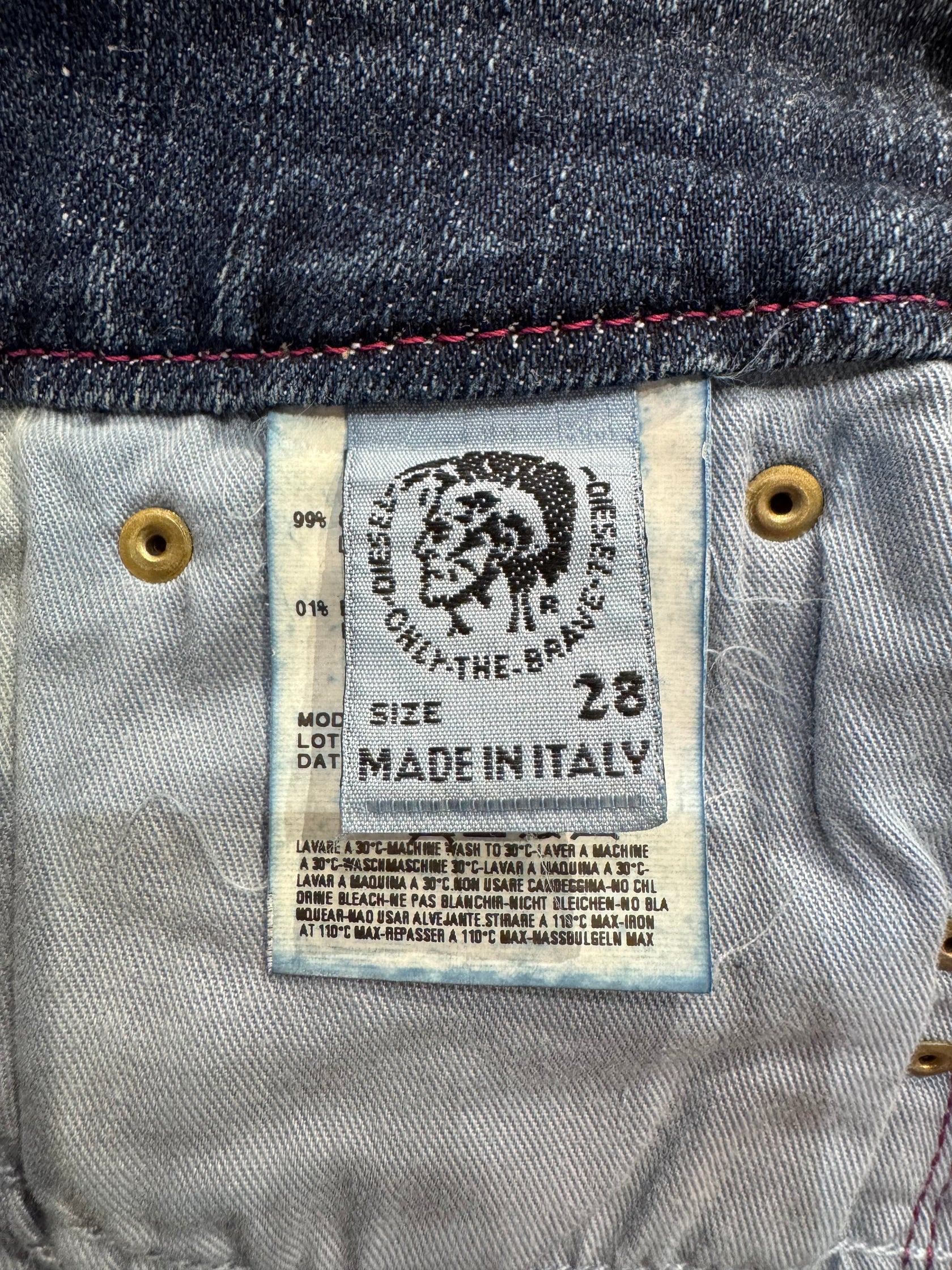 00’s DIESEL「0010MJ」イタリア製 デニムフレアパンツ
