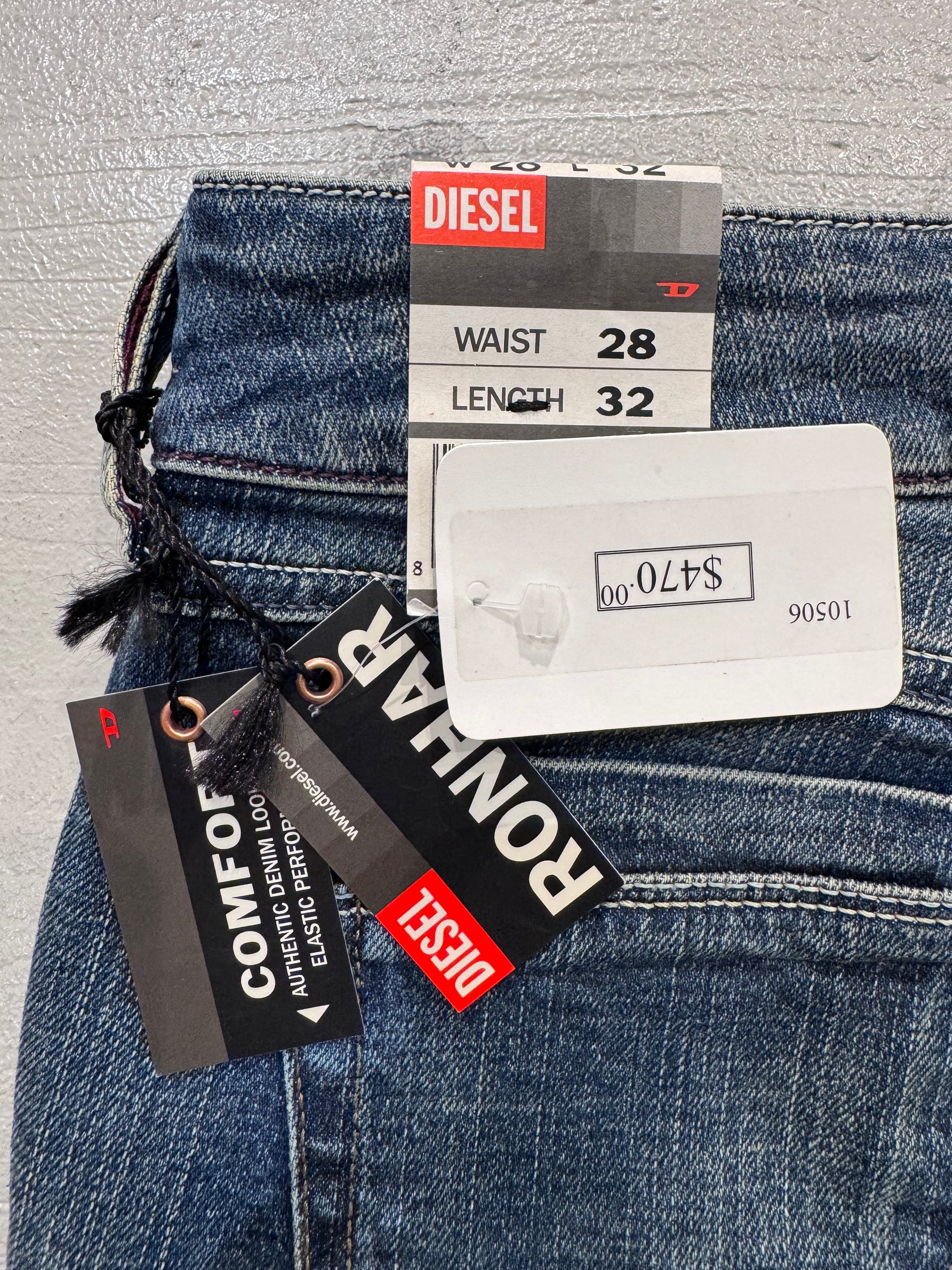 00’s DIESEL「0010MJ」イタリア製 デニムフレアパンツ
