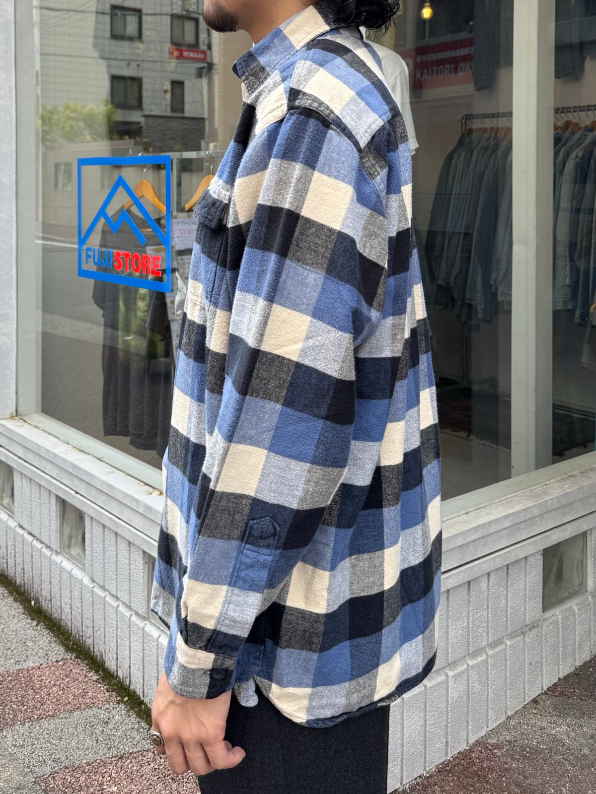00's L.L.Bean シャモアクロスシャツ