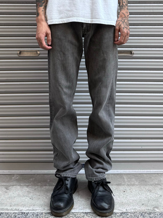 90's levis 「501」USA製 先染めブラックデニム