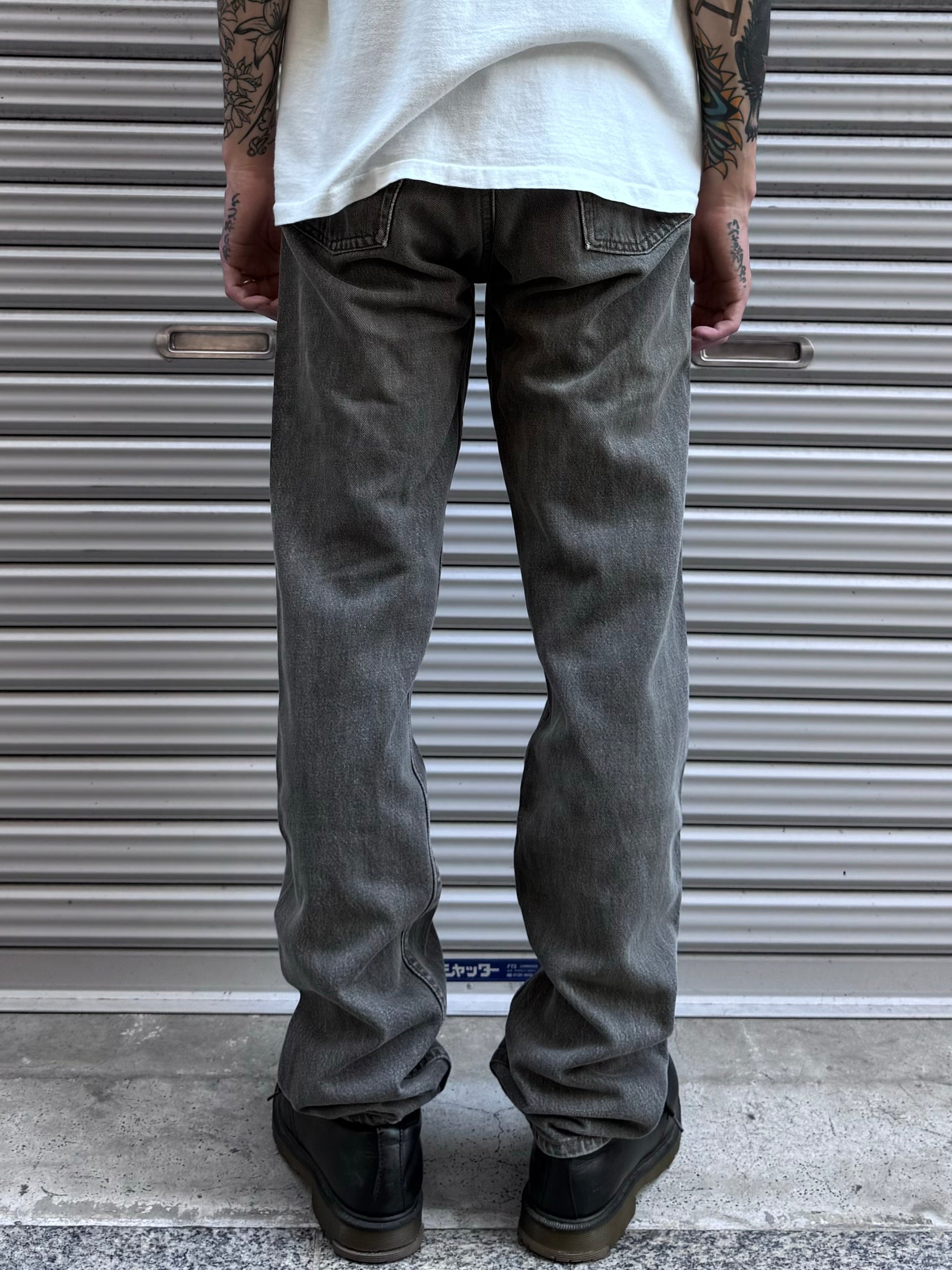90's levis 「501」USA製 先染めブラックデニム