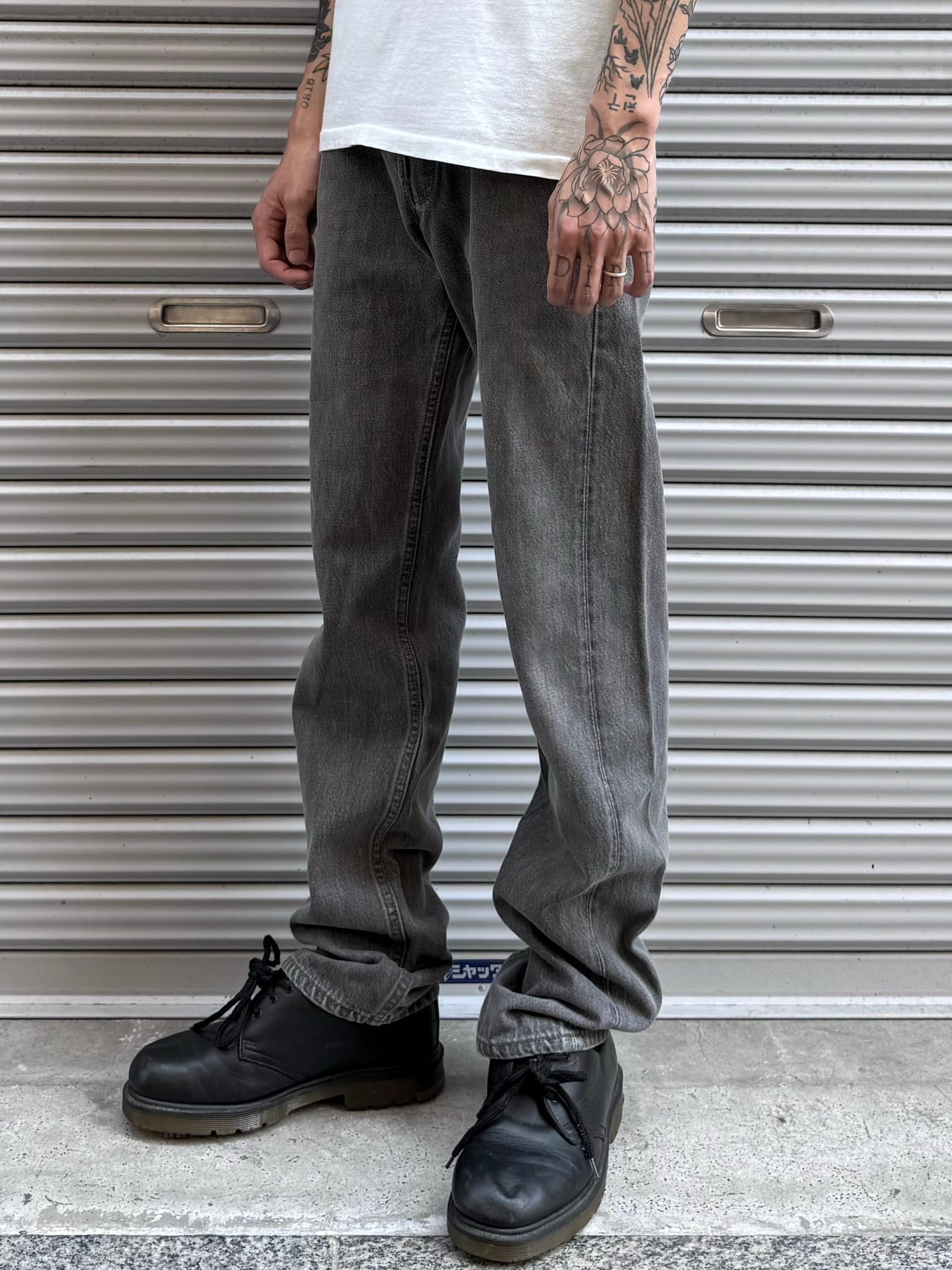 90's levis 「501」USA製 先染めブラックデニム